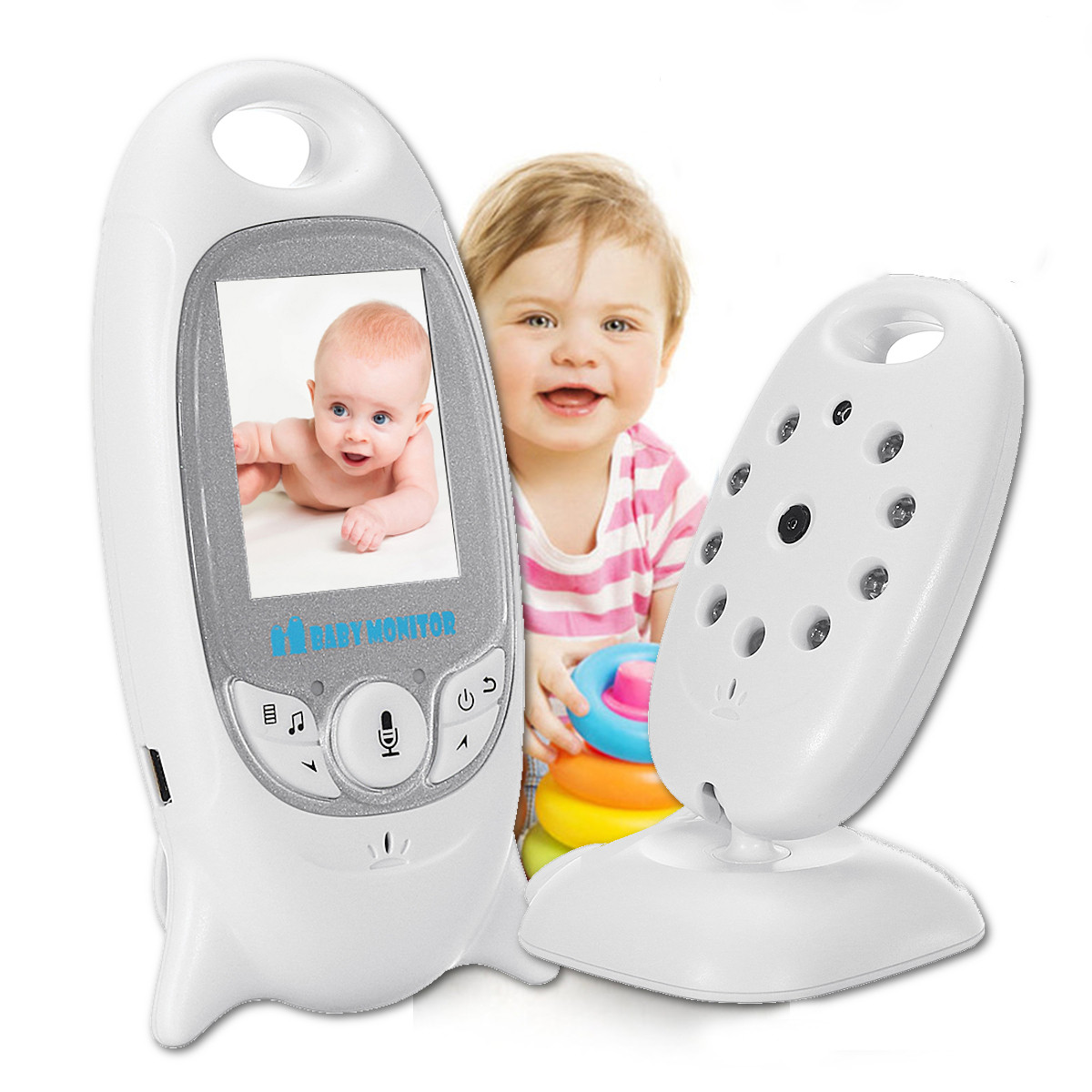 Беспроводная цифровая видео няня Video Baby Monitor VB601 с ночной подсветкой - фото 1 - id-p163378332