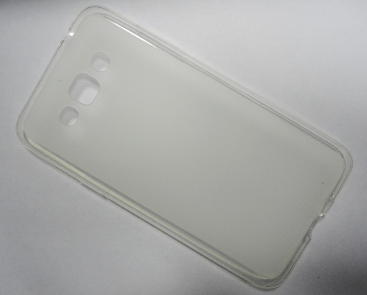Чехол-накладка для Samsung Galaxy Grand 3 g7200 / Grand Max (силикон) белый - фото 1 - id-p16437555