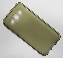Чехол-накладка для Samsung Galaxy E5 E500 (силикон) темно-серый