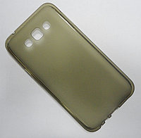 Чехол-накладка для Samsung Galaxy E7 E700 (силикон) темно-серый, фото 1
