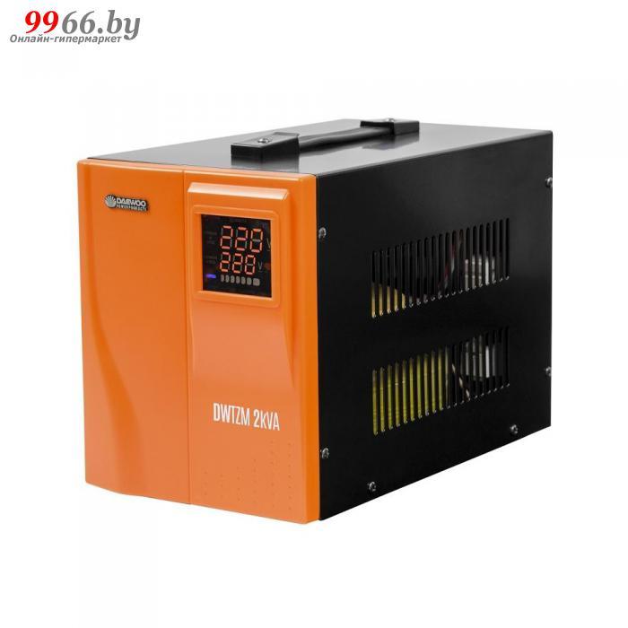 Автоматический стабилизатор напряжения релейный однофазный 2 кВт DAEWOO DW-TZM2kVA для компьютера