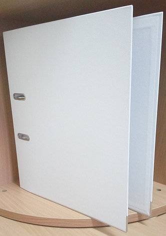 Двусторонняя папка-регистратор А4, корешок - 50 мм, белый, фото 2