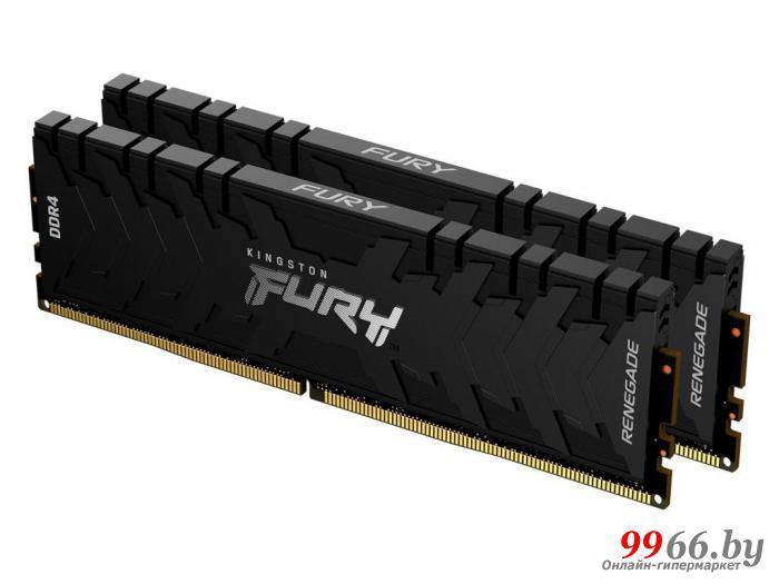 Модуль памяти Kingston Fury Renegade Black DDR4 DIMM 3200MHz PC-25600 CL16 - 16Gb Kit (2x8Gb) KF432C16RBK2/16