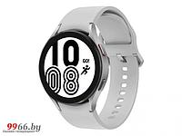 Умные часы Samsung Galaxy Watch 4 44mm серебристые SM-R870NZSACIS женские наручные взрослые фитнес смарт-часы