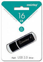 Флеш накопитель UFD Smartbuy 16GB Crown Black (SB16GBCRW-K)