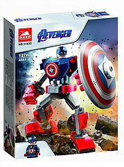Конструктор Капитан Америка: Робот, Lari 11632 аналог Лего 76168