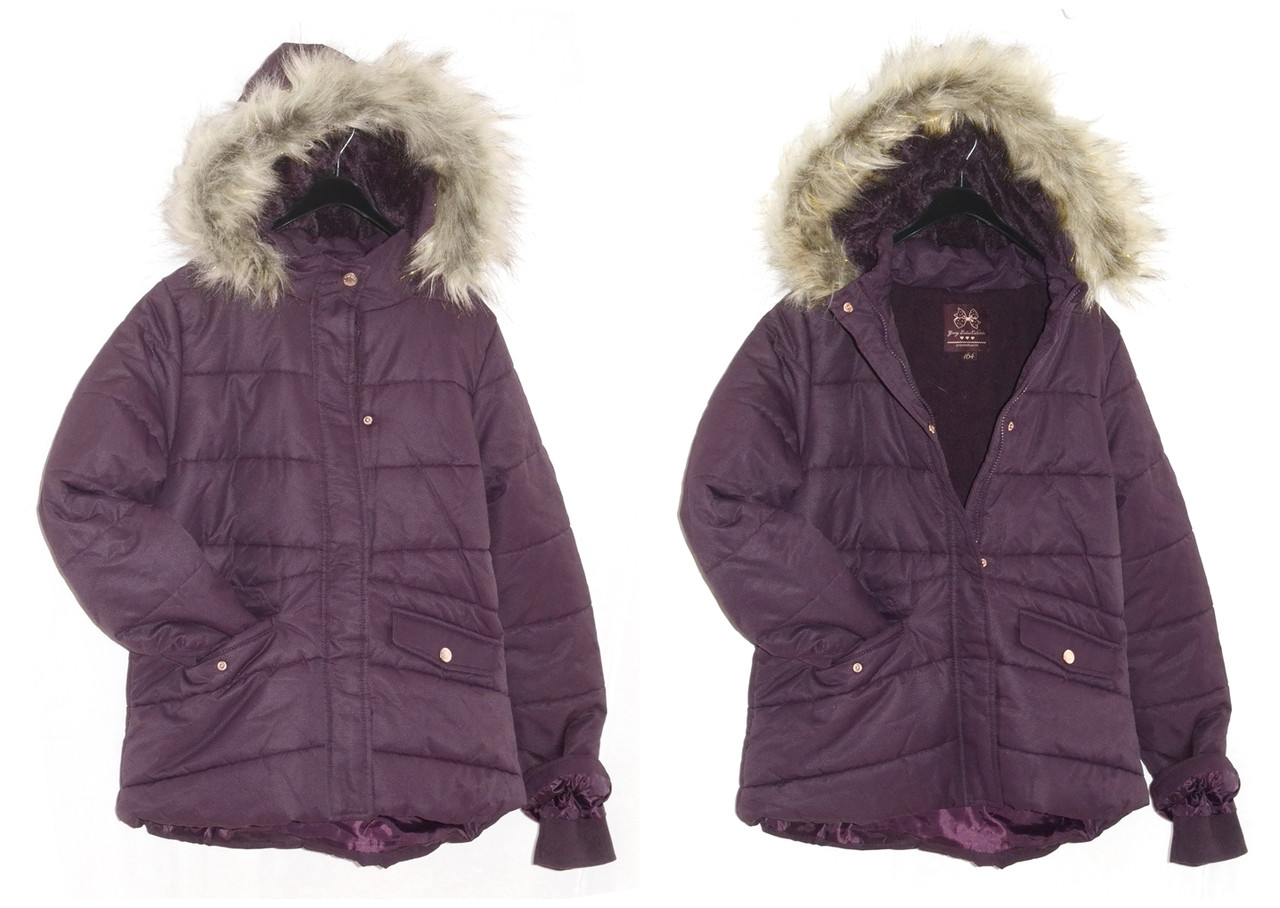 Куртка Cool Club зимняя на флисе на рост 128 см - фото 1 - id-p163383619