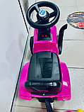 Детская машинка-каталка Baby Care Holland Tractor 658-T (розовый) с прицепом, звуковые и световые эффекты, фото 5