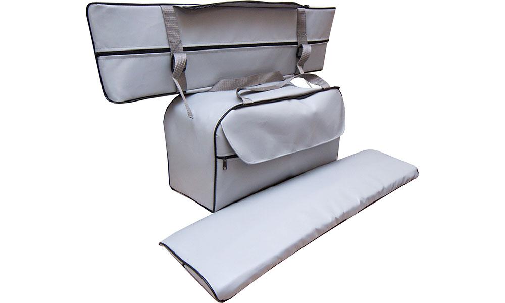 Мягкие накладки на сиденья ПВХ с сумкой 65х20 см - фото 1 - id-p133308904