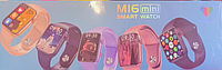 Смарт-часы M16 mini / Smart Watch M16 mini / умные часы / фитнес часы / фитнес браслет белого цвета