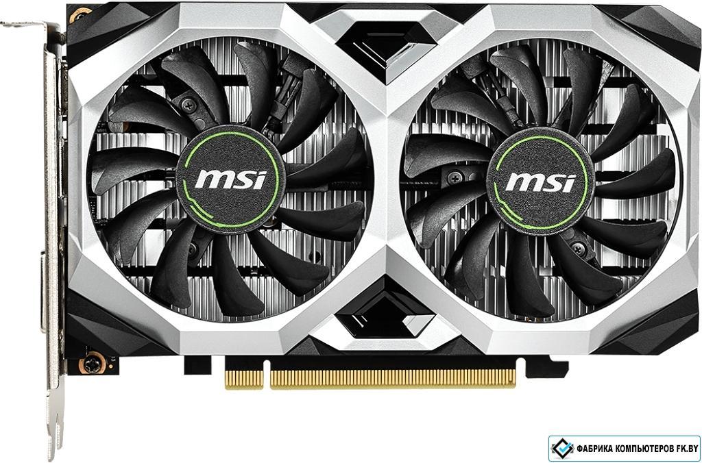 Видеокарта MSI GeForce GTX 1650 Ventus XS OC 4GB GDDR5 - фото 1 - id-p163482125