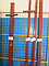 Столб металлический 60*40*2 выс 2 м( для забора из сетки и металлопрофиля ), фото 2