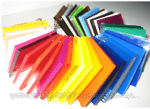 Оргстекло Plexiglas (Германия) 3мм Цветное (2050х3050, 2050х1525, 1025х1525, 1025х1016)