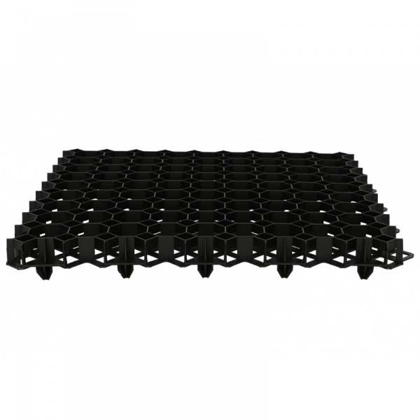 Решетка садовая Multi Grid черная, высота 40 мм, 600х600 мм, ячейка 62х62 мм, стенки 2.2 мм. - фото 3 - id-p163485812