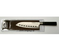 Японский нож сантоку с отверстиями 18 см Cook&Co