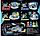 Конструктор Амонг Ас 4 в 1 В космосе, 4 фигурки, 3004, свет, аналог лего Among Us, фото 6