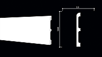 DD707 Плинтус-наличник-молдинг (100х13х2000 мм)