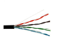 Кабель F/UTP 5e 4x2x24AWG экранированная ,outdoor PE