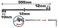 Ключ для гибки арматуры 10mm&12mm, двухсторонний TOTAL THBEB10122