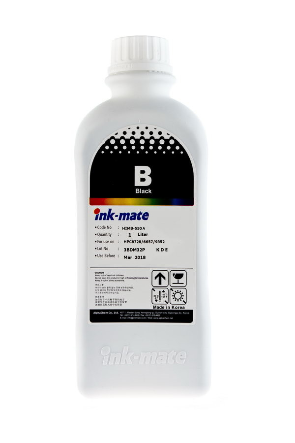 Чернила Ink-mate HIM-550A HP (черный) - 1л - фото 1 - id-p163494187