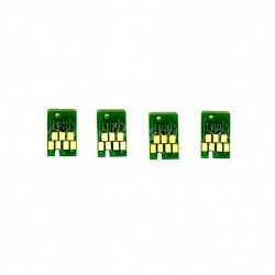 Чипы для Epson Stylus Pro 7400, 9400, 7450, 9450 (T6121 - T6124) (Cyan T612200 220 мл) - фото 1 - id-p163494261