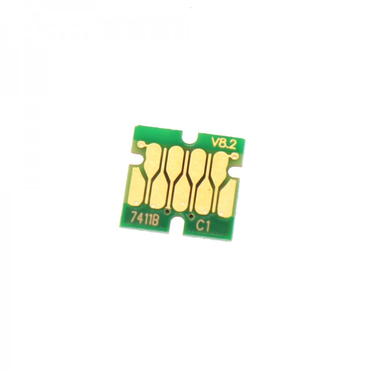 Чип для Epson SureColor F6200 (T741) [SM] (Желтый (Yellow)) - фото 1 - id-p163495571