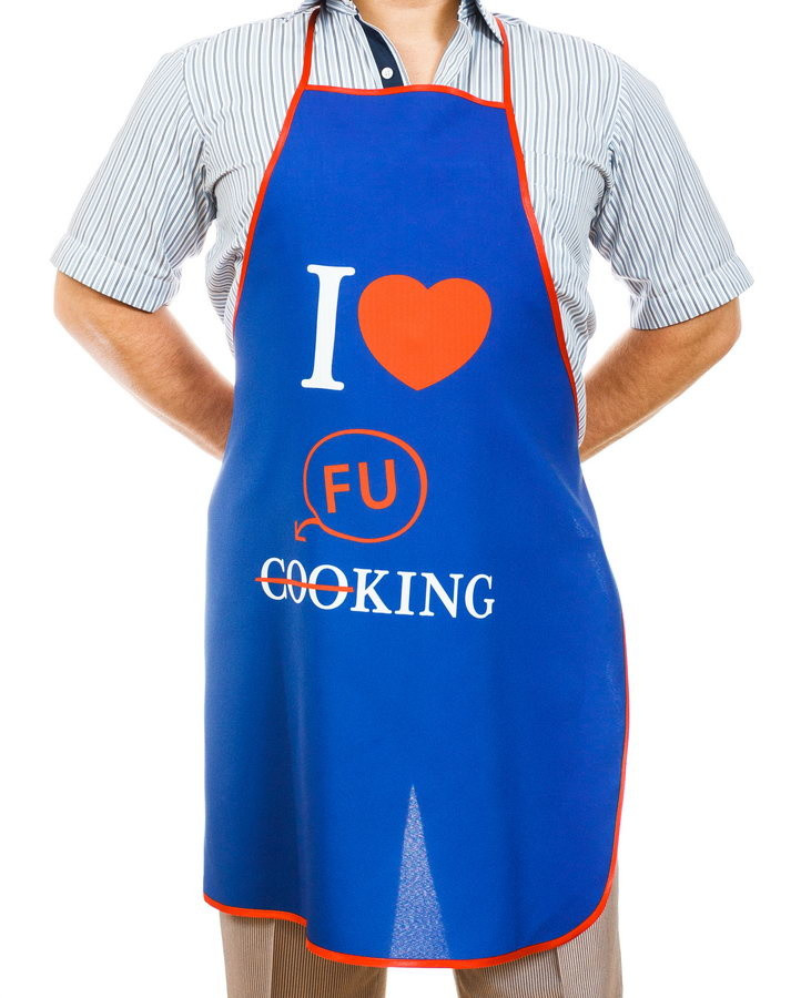 Передник для кухни "I love cooking" - фото 1 - id-p163494340