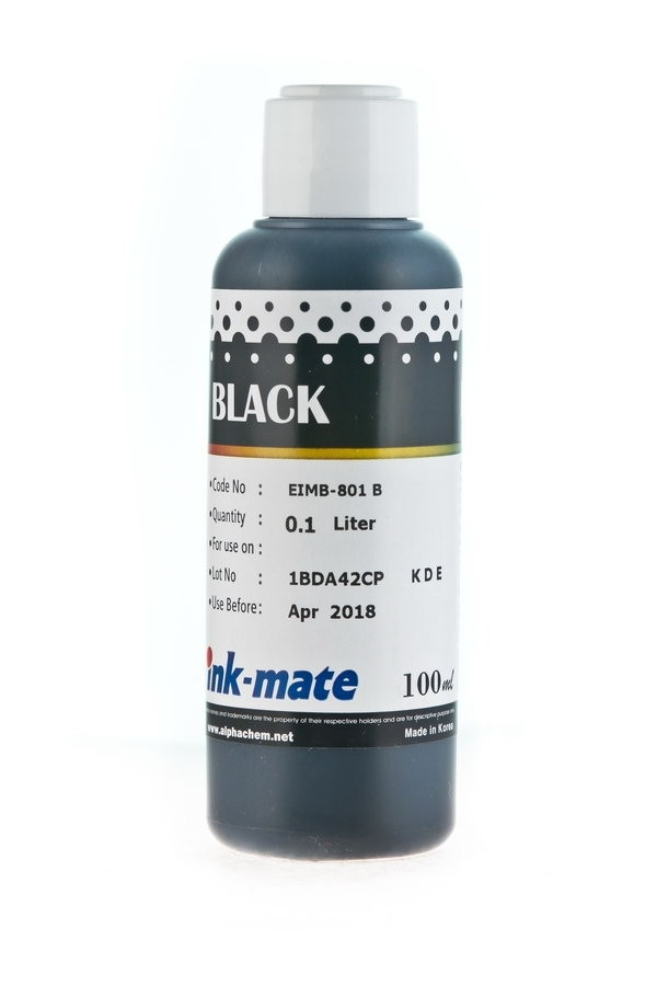 Чернила для Epson Ink-mate EIMB-801 - 100 мл (Черный (Black)) - фото 1 - id-p163494568