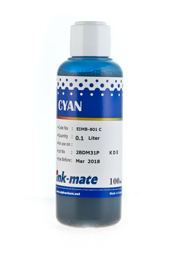Чернила для Epson Ink-mate EIMB-801 - 100 мл (Синий (Cyan)) - фото 1 - id-p163494569