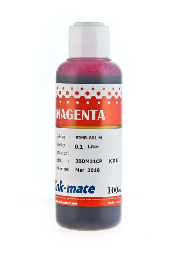 Чернила для Epson Ink-mate EIMB-801 - 100 мл (Пурпурный (Magenta)) - фото 1 - id-p163494570