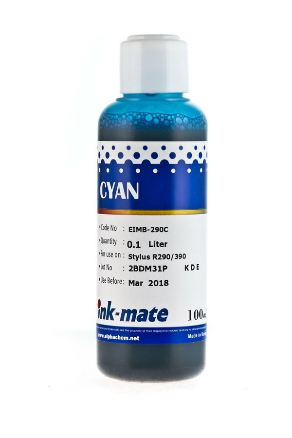 Чернила для Epson Ink-mate EIMB-290 - 100 мл (Синий (Cyan)) - фото 1 - id-p163494587