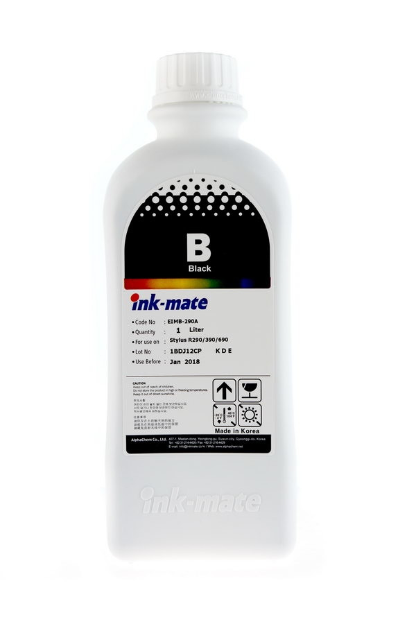 Чернила для Epson Ink-Mate EIMB-290 - 1 литр [SM] (Черный (Black)) - фото 1 - id-p163494592
