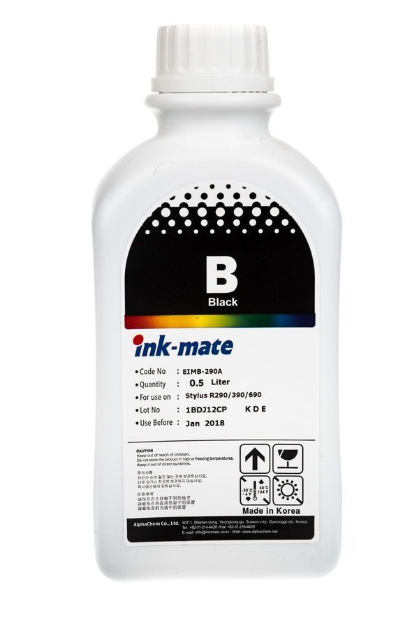 Чернила для Epson Ink-Mate EIMB-290 - 500 мл (Черный (Black)) - фото 1 - id-p163494608