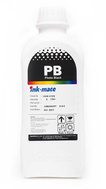 Чернила для HP Ink-mate HIMB-072/ HIMB-061 - 1 литр (Фото черный (Photo black)) - фото 1 - id-p163494689