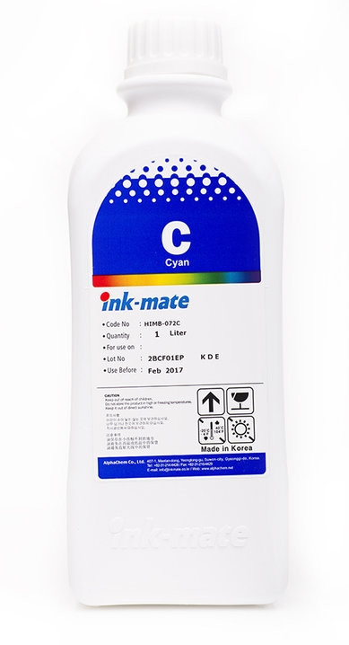 Чернила для HP Ink-mate HIMB-072/ HIMB-061 - 1 литр (Синий (Cyan)) - фото 1 - id-p163494692