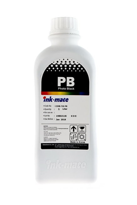 Чернила для Canon Ink-mate CIMB-720 - 1 литр (Черный фото (Black photo)) - фото 1 - id-p163494725