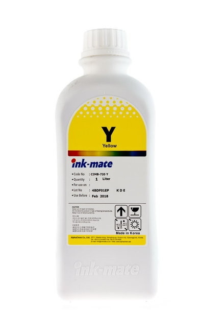 Чернила для Canon Ink-mate CIMB-720 - 1 литр (Желтый (Yellow)) - фото 1 - id-p163494726