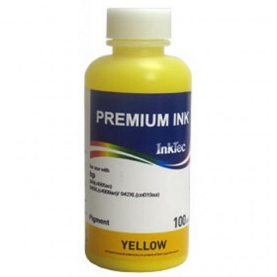 Чернила для HP InkTec H5088 - 100 мл (Желтый (Yellow), розлив Easyprint) - фото 1 - id-p163494907