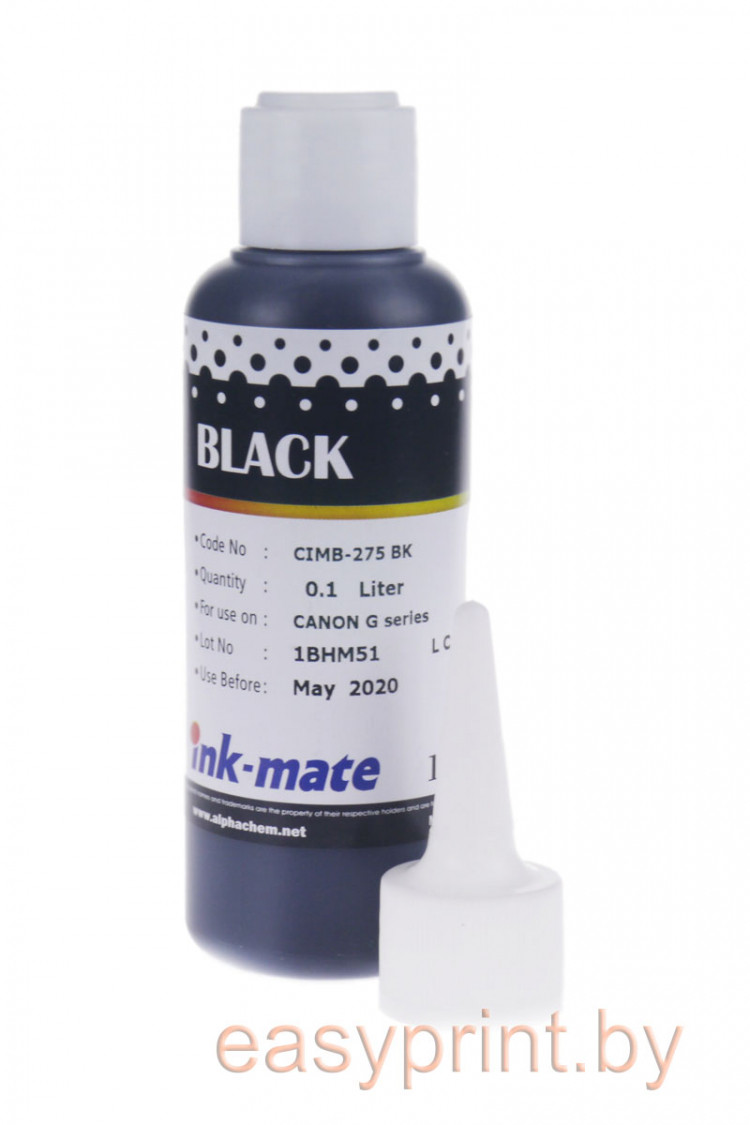 Чернила Ink-mate для Canon CIMB-275 - 100 мл (Черный (Black)) - фото 1 - id-p163494913