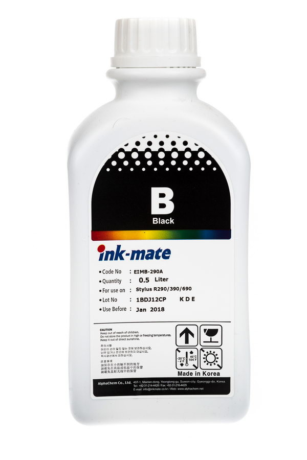 Чернила для Epson Ink-mate EIMB-152 - 500 мл (Черный (Black)) - фото 1 - id-p163494944