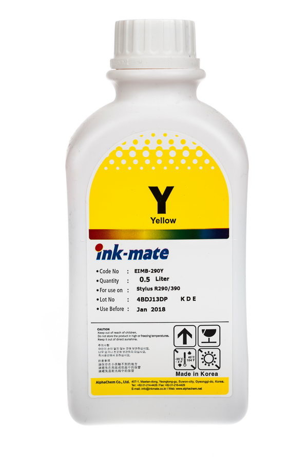 Чернила для Epson Ink-mate EIMB-152 - 500 мл (Желтый (Yellow)) - фото 1 - id-p163494947