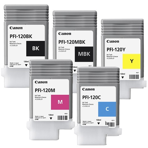 Совместимый картридж для Canon imagePROGRAF iPF TM-200 (PFI-120), 130 мл (Yellow) - фото 1 - id-p163496184