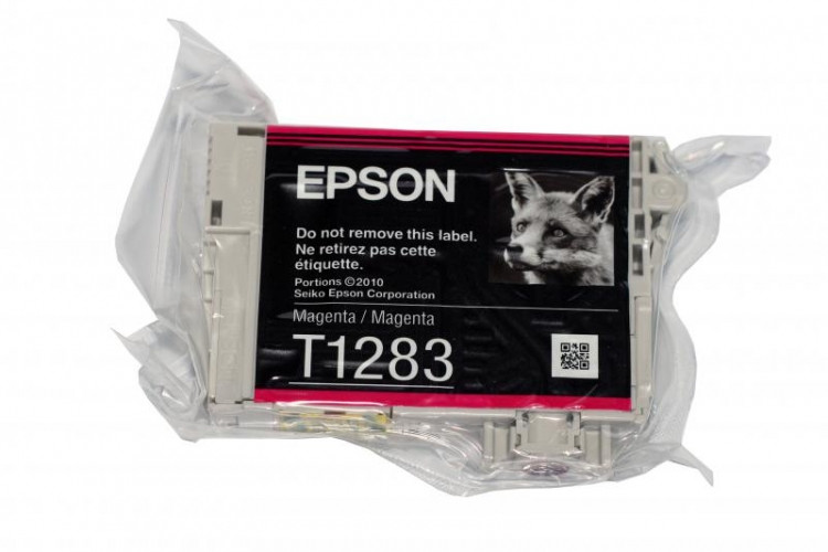 Оригинальные картриджи Epson T1281-T1284 для Epson S22 и прочих (Пурпурный (Magenta)) - фото 1 - id-p163496234