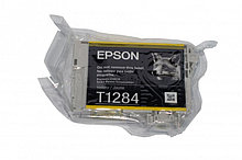 Оригинальные картриджи Epson T1281-T1284 для Epson S22 и прочих (Желтый (Yellow))