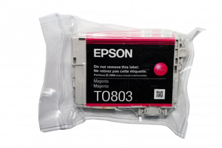 Оригинальные картриджи для Epson T0801-T0806 (Пурпурный (Magenta)) - фото 1 - id-p163496237
