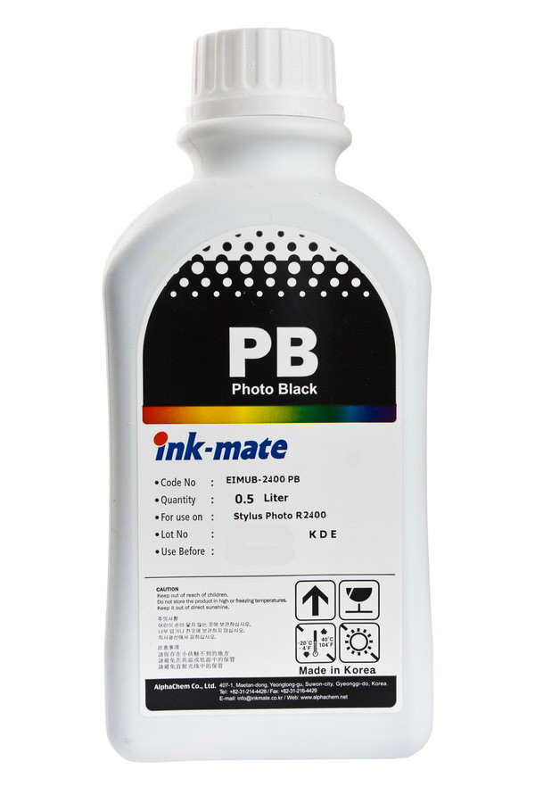 Чернила для Epson Ink-Mate EIMUB-9400 - 500 мл. (Серый (Light Black)) - фото 4 - id-p163495025