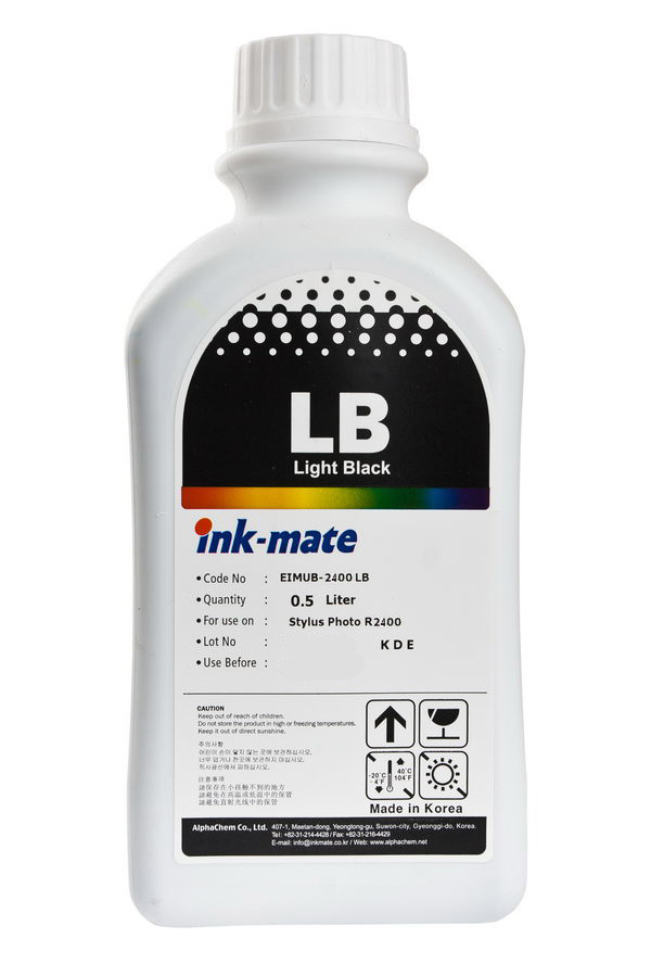 Чернила для Epson Ink-Mate EIMUB-9400 - 500 мл. (Серый (Light Black)) - фото 10 - id-p163495025