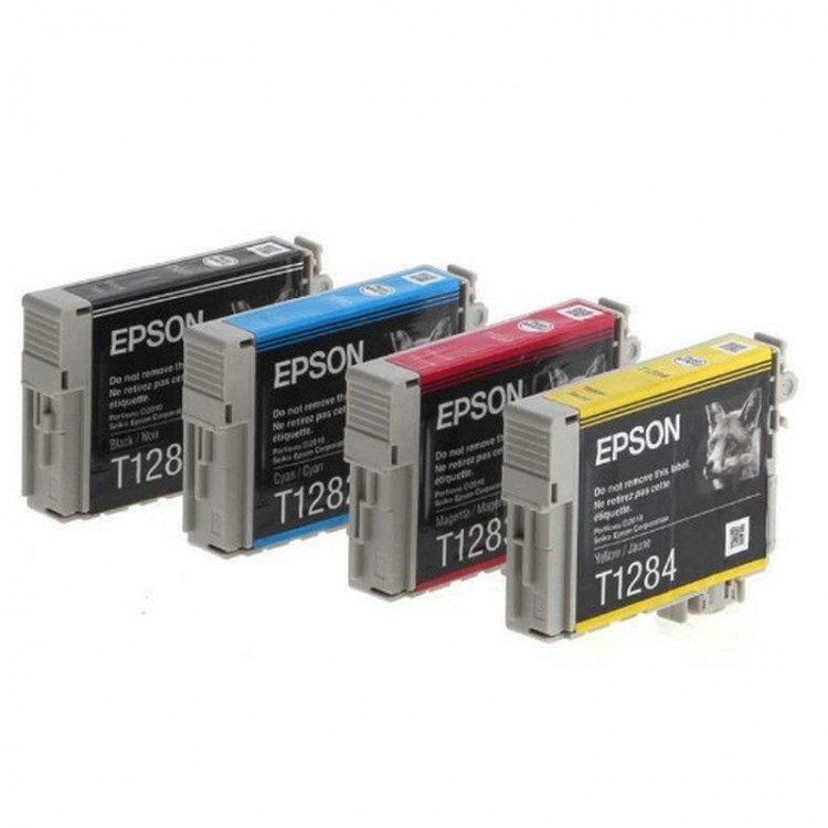 Оригинальные картриджи Epson T1701-T1704 (Желтый (Yellow)) - фото 1 - id-p163496462