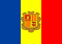 Флаг Андорры (75х150 см)