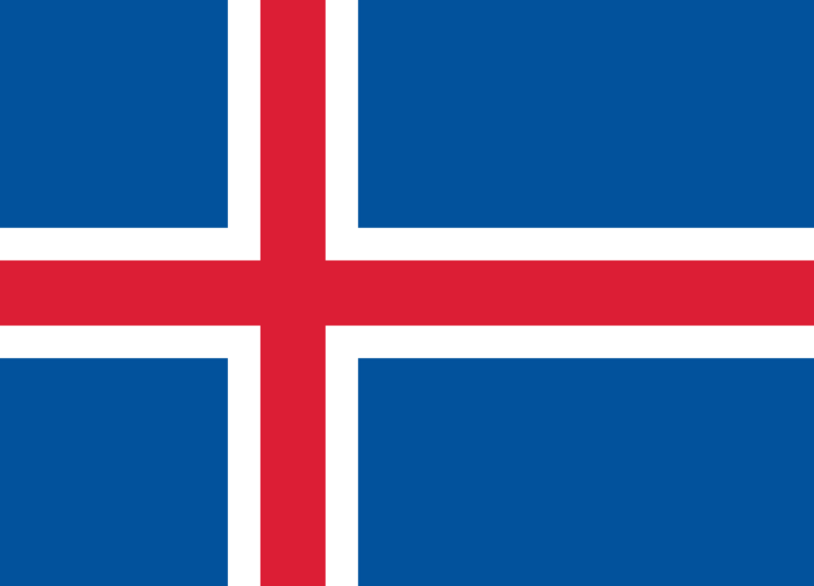 Флаг Исландии - фото 1 - id-p163495356